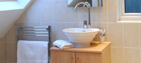 Loft conversoin bathroom