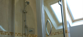 Loft conversoin bathroom